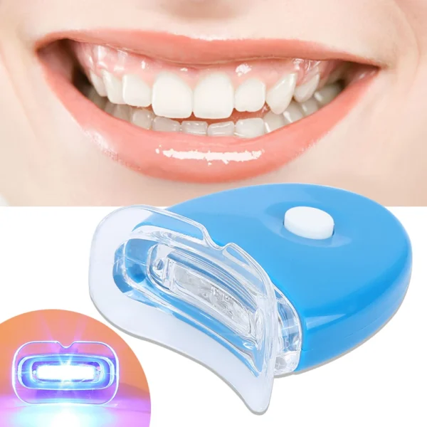 Teeth Whitening Portable Mini Led Blue Light Smart Whitener Instrument Teeth Bleaching Beauty Health Tool - Image 2